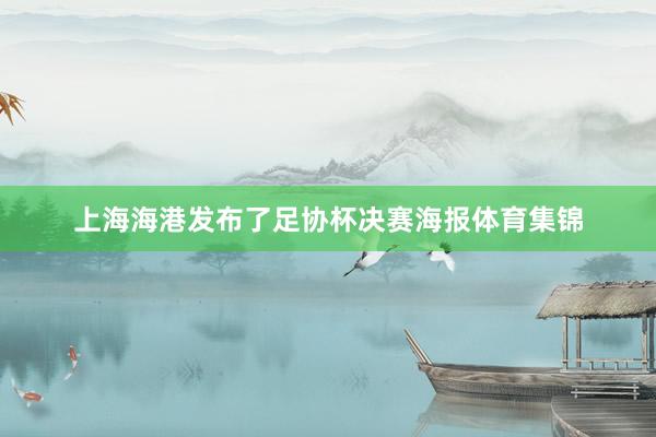 上海海港发布了足协杯决赛海报体育集锦