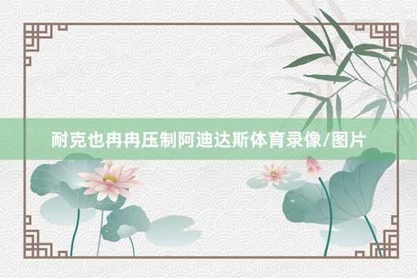 耐克也冉冉压制阿迪达斯体育录像/图片