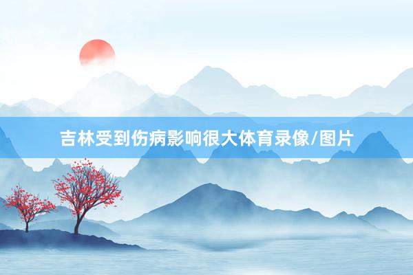 吉林受到伤病影响很大体育录像/图片