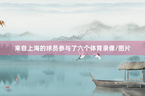 来自上海的球员参与了六个体育录像/图片