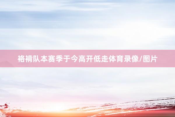 袼褙队本赛季于今高开低走体育录像/图片