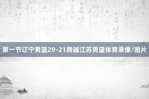 第一节辽宁男篮29-21跨越江苏男篮体育录像/图片