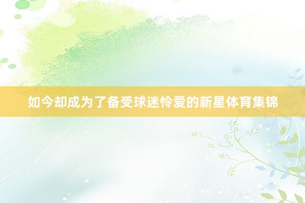 如今却成为了备受球迷怜爱的新星体育集锦