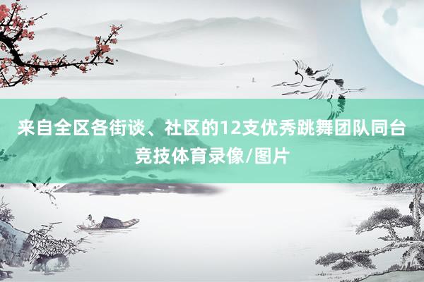 来自全区各街谈、社区的12支优秀跳舞团队同台竞技体育录像/图片