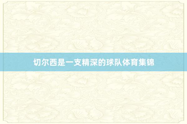 切尔西是一支精深的球队体育集锦