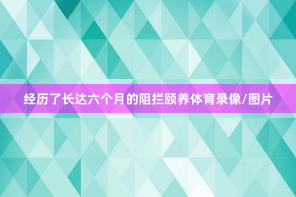经历了长达六个月的阻拦颐养体育录像/图片