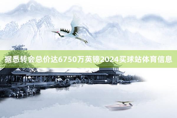 据悉转会总价达6750万英镑2024买球站体育信息