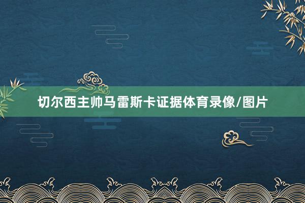 切尔西主帅马雷斯卡证据体育录像/图片
