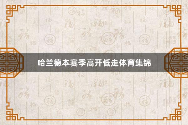 哈兰德本赛季高开低走体育集锦