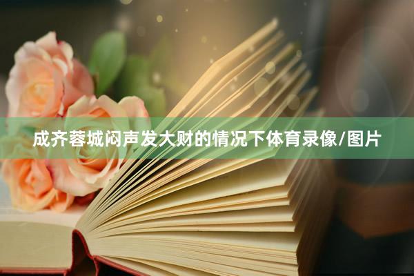 成齐蓉城闷声发大财的情况下体育录像/图片