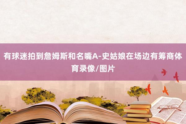 有球迷拍到詹姆斯和名嘴A-史姑娘在场边有筹商体育录像/图片